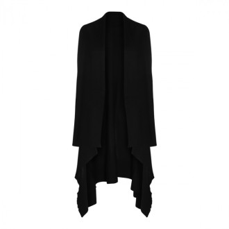 Rick Owens - Black Wool Cardigan