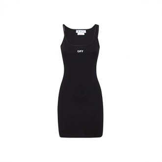 Off-white - Black Cotton Dress