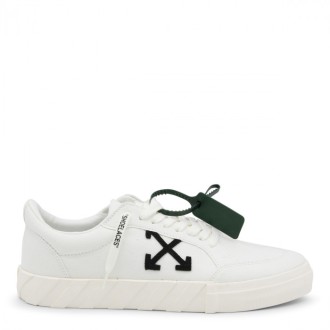 Off-white - White Leather Vulcanized Sneakers