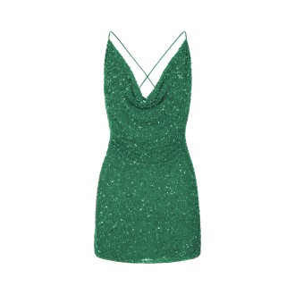 RETROFETE Mich Emerald Mini Dress