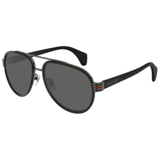 GG0447S shiny black and grey