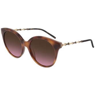 GG0653S light tortoise and brown/nude