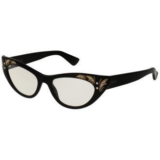 GG0089S shiny black and clear