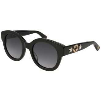 GG0207S shiny black and grey