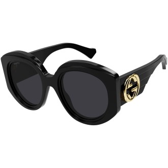 GG1308S 001 black grey