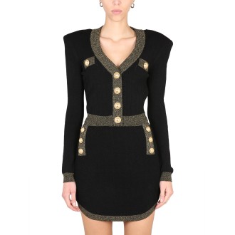 balmain cropped cardigan