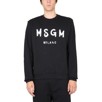 msgm sweatshirt with logo