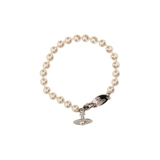 vivienne westwood orb logo bracelet