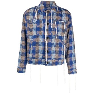 Andersson Bell `Kenley` Check Shirt Jacket