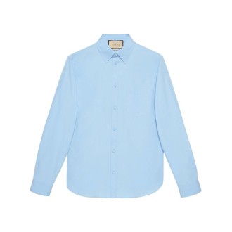 Gucci Boxy Shirt With Embroidery