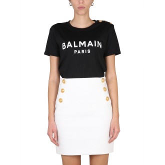 balmain t-shirt with logo