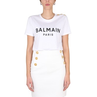 balmain t-shirt with logo