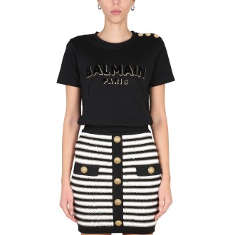 balmain t-shirt with logo