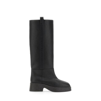 stella mccartney chunky boot with logo