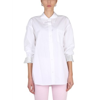 alexander wang shirt with crystal detail