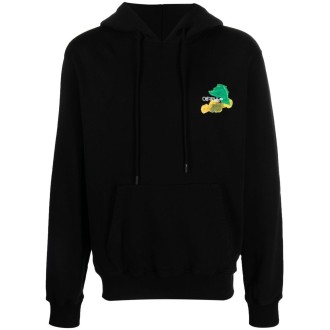 Off White `Brush Arr` Slim Hoodie