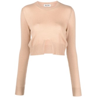 Miu Miu Cropped Sweater