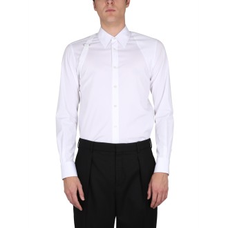 alexander mcqueen harness shirt