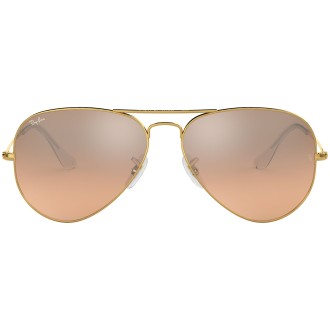 Aviator Gradient RB3025 gold metal pink
