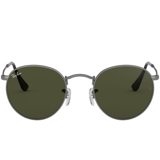 Round Metal RB3447 matte gunmetal