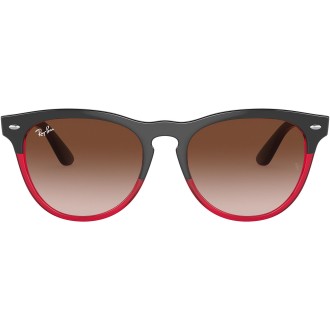 Iris RB4471 663113 grey on transparent red