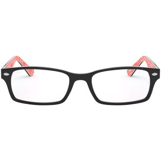 RB5206 top black on texture red