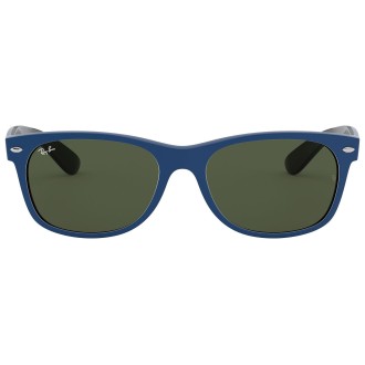 New Wayfarer Color Mix RB2132 rubber blue on black