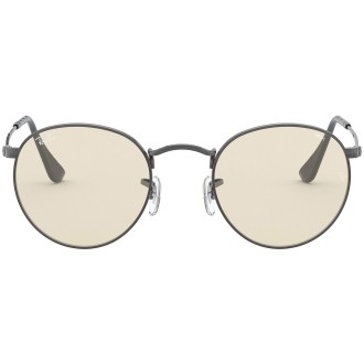 Round Solid Evolve RB3447 gunmetal light brown