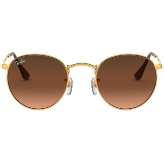 Round Metal RB3447 gold bronze gradient