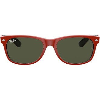New Wayfarer Color Mix RB2132 rubber red on black