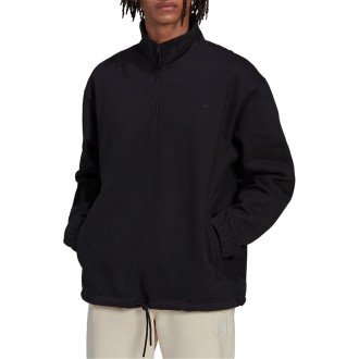 Adidas Felpe Con Zip Uomo Black