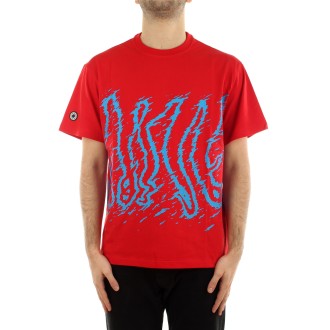 Octopus T-shirt Uomo Rosso