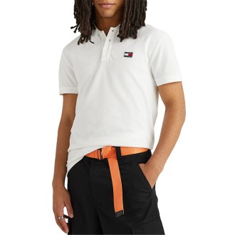 TJM CLASSIC XS BADGE POLO WHITE