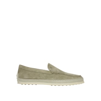 TOD'S SLIP-ON IN PELLE SCAMOSCIATA BEIGE XXM0TV0AJ30RE09997