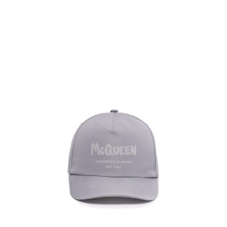 Alexander McQueen `Tonal Graffiti` Hat