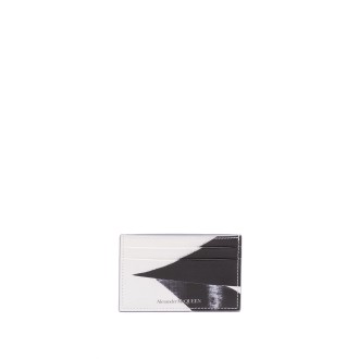 Alexander McQueen `Double Diamond` Card Holder
