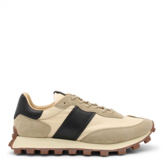Tod's - Beige Leather Sneakers