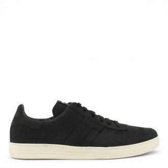 Tom Ford - Black Suede Low Top Sneakers