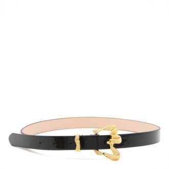 By Far - Black Leather Belt