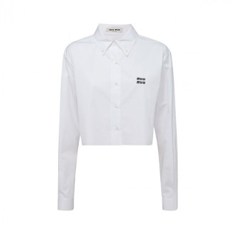Miu Miu - White Cotton Shirt