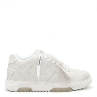 Off-white - White Suede Out Of Office Sneakers