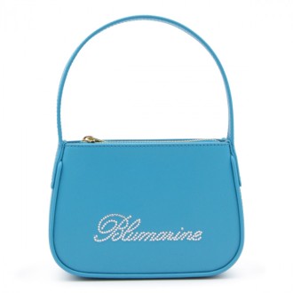Blumarine - Light Blue Leather Hand Bag