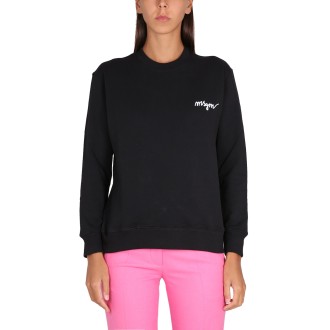 msgm sweatshirt with logo