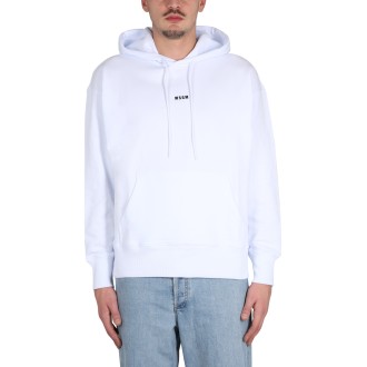 msgm sweatshirt with micro logo