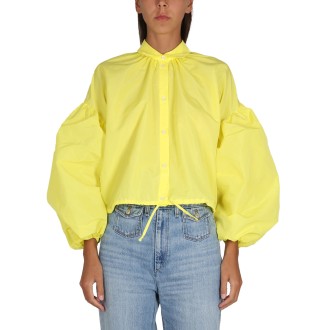 msgm taffeta shirt