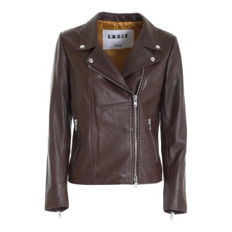 S.W.O.R.D. - Leather Jacket Brown