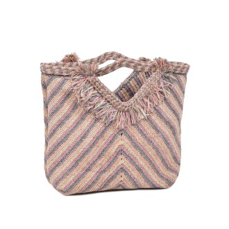 Made For A Woman - Georgette Shopping Bag Pink