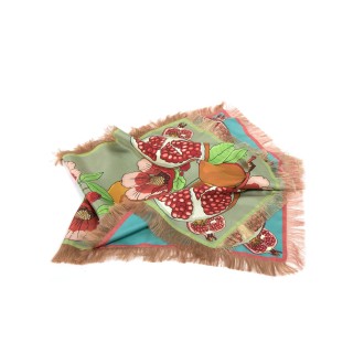 Franco Ferrari - Double Face Foulard Melograno