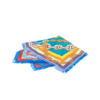Franco Ferrari - Double Face Foulard Catene