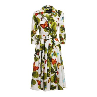 Samantha Sung - Lauren Dress White green